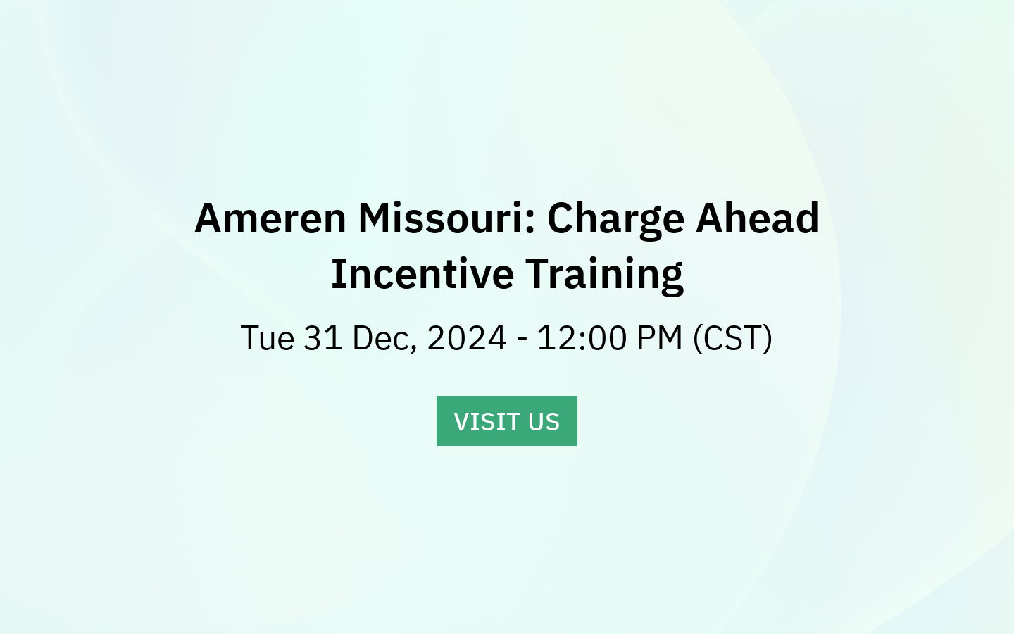Ameren Missouri Charge Ahead Incentive Training